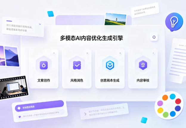 唐县AI智能内容优化创新 多模态生成技术丰富数字内容创作生态